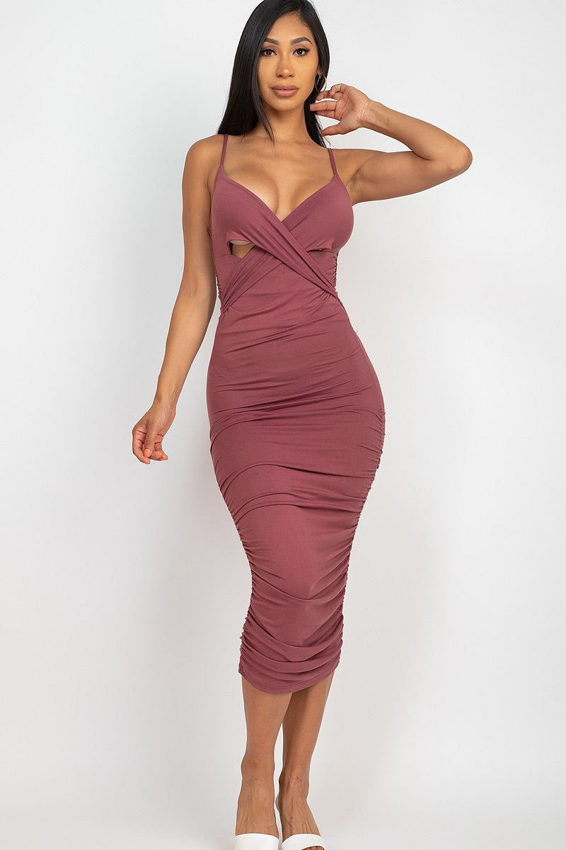 Sexy Midi Dress | Cut Out Midi Dress ...